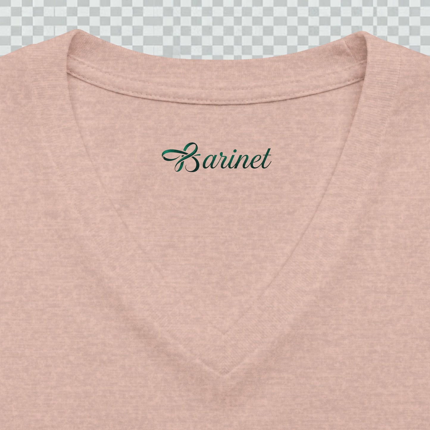Women's Relaxed Heather CVC V-Neck Tee