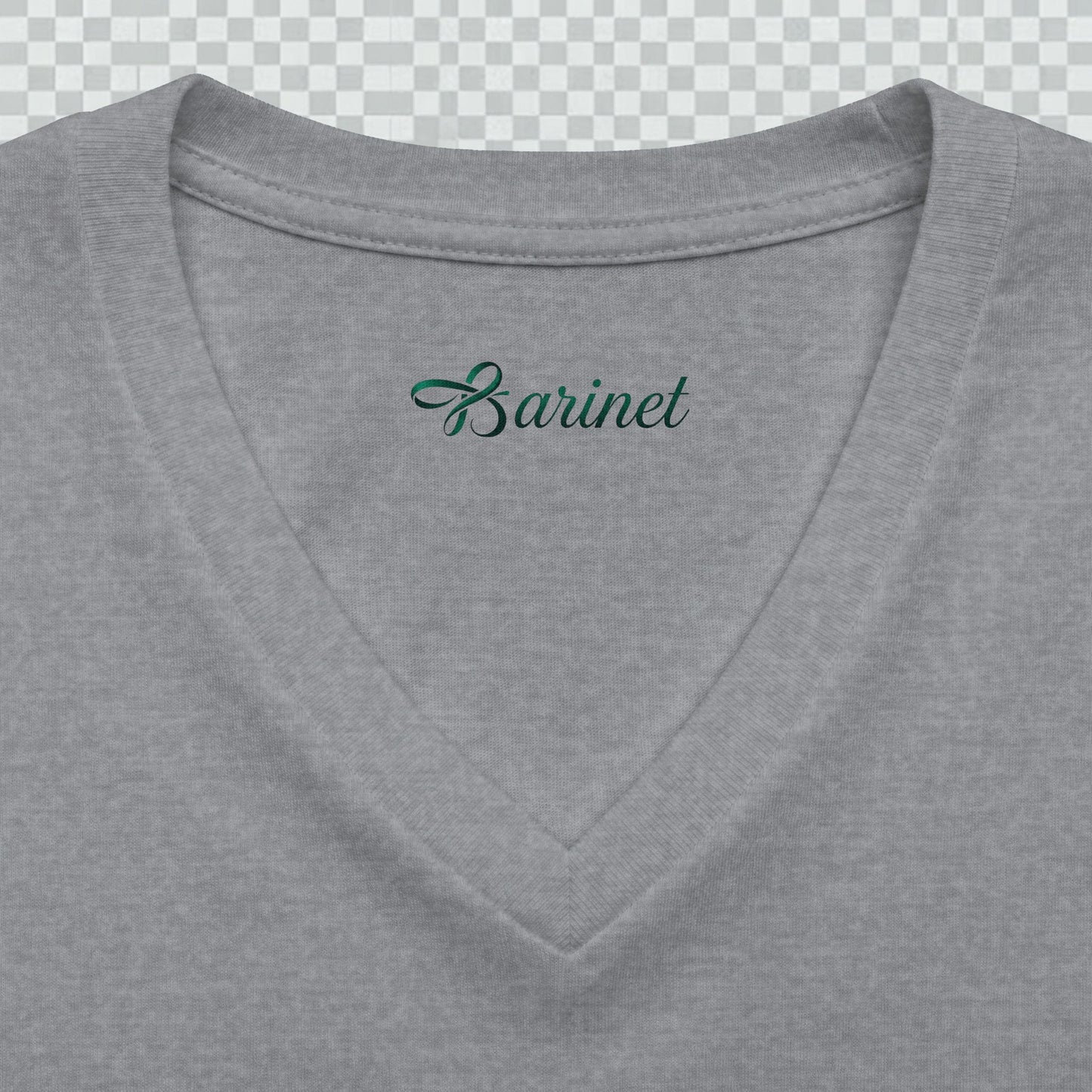 Women's Relaxed Heather CVC V-Neck Tee