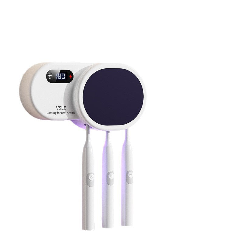 Intelligent UV Toothbrush Sterilizer and Drying Rack